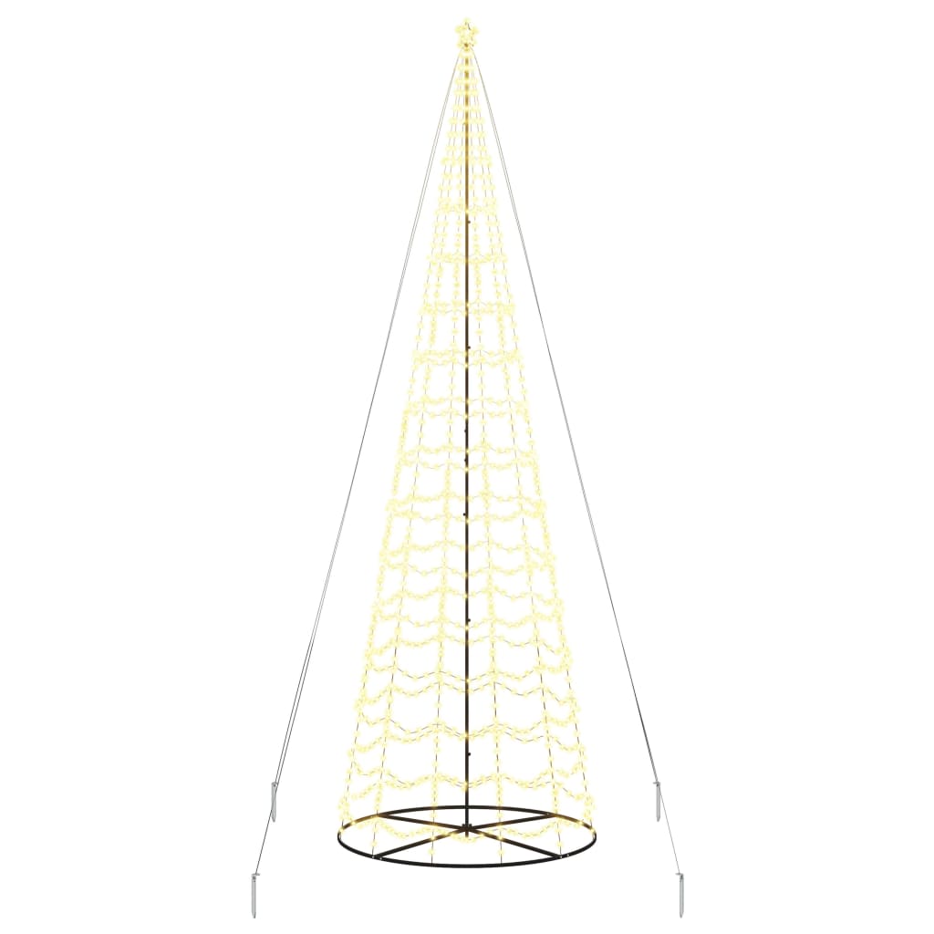 LED Christmas Tree 1554 LEDs Warm White 500 cm