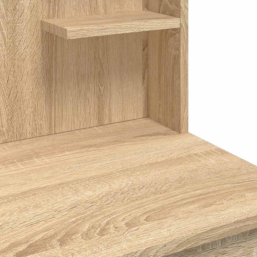 Dressing Table With Led Lights 96X40X142 Cm