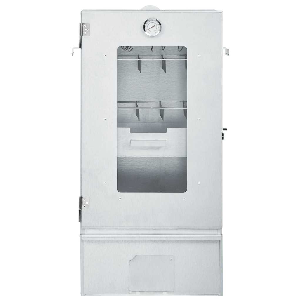 BBQ Oven Smoker with Cold Smoke Generator Galvanised Steel