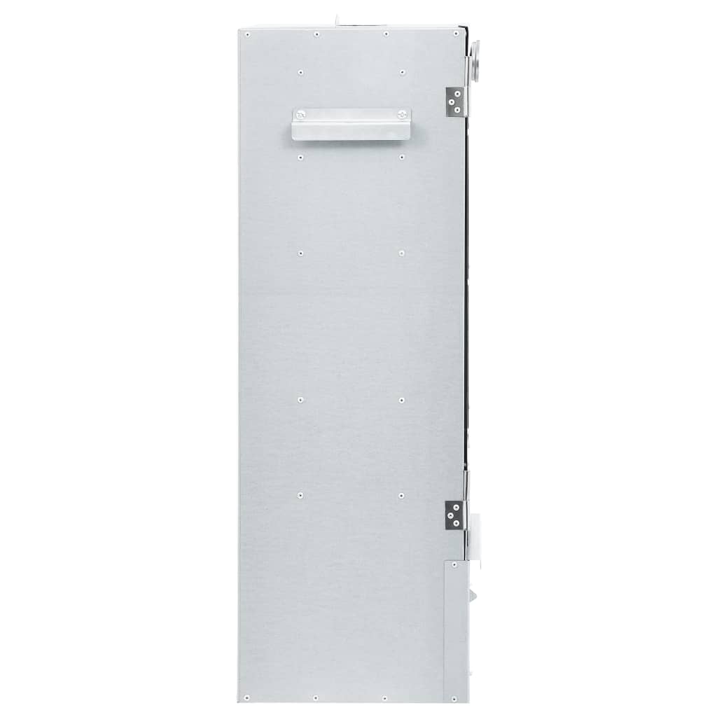 BBQ Oven Smoker with Cold Smoke Generator Galvanised Steel