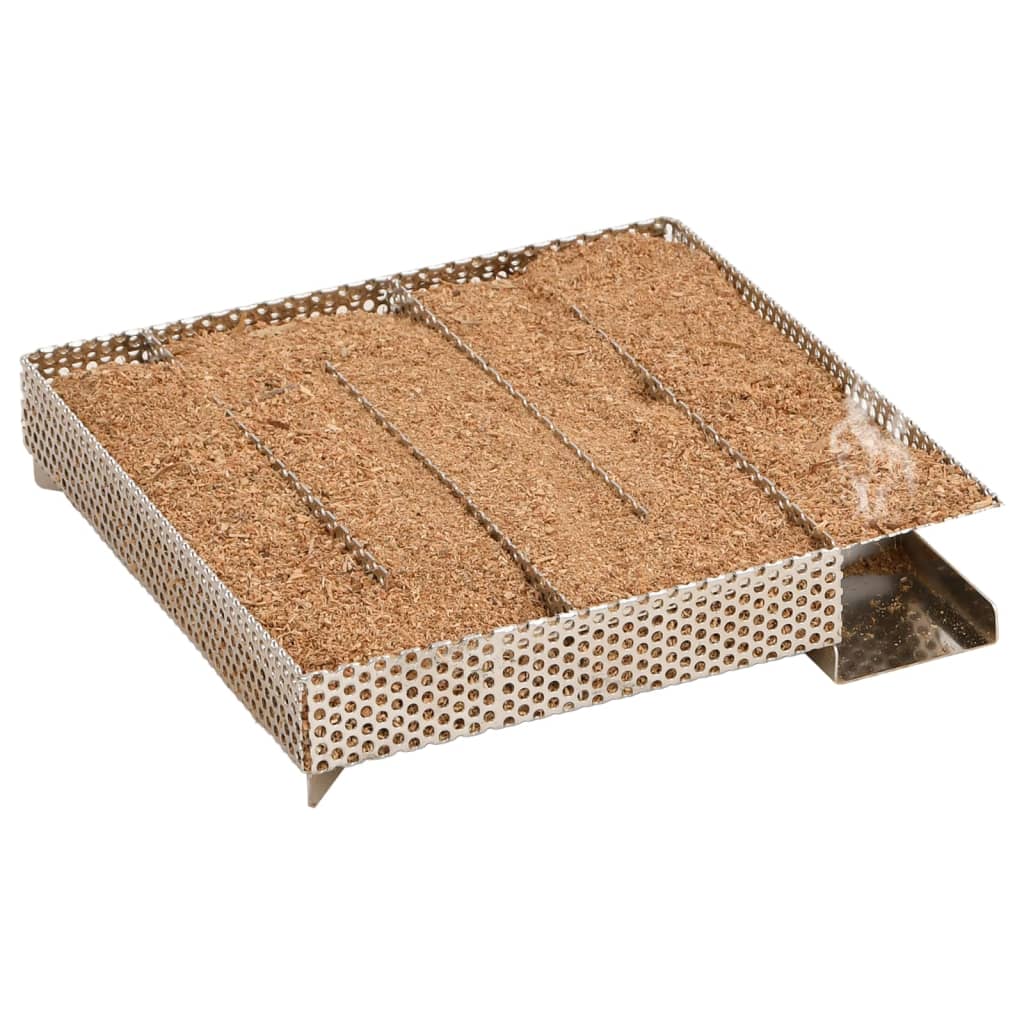 BBQ Oven Smoker with Cold Smoke Generator Galvanised Steel