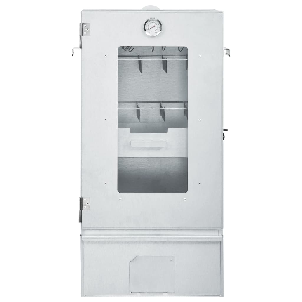 BBQ Oven Smoker with Cold Smoke Generator Galvanised Steel