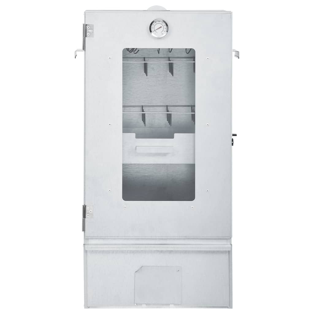 BBQ Oven Smoker with Cold Smoke Generator Galvanised Steel
