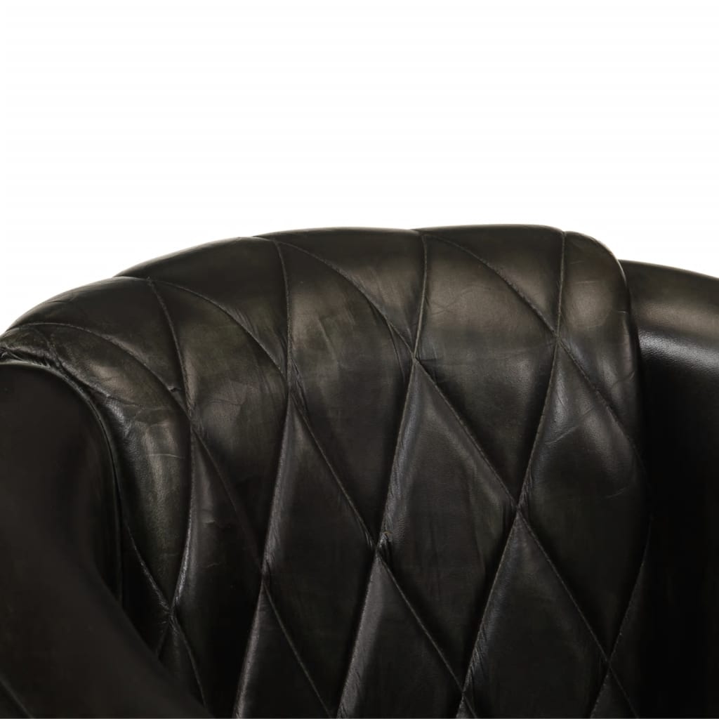 Tub Chair Real Leather