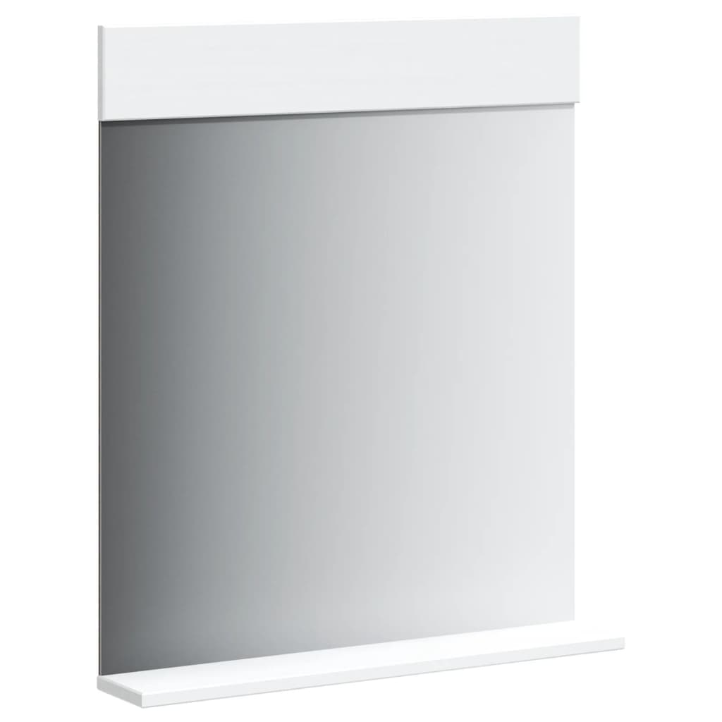 Bathroom Mirror With Shelf Berg 60X12X70 Cm Solid Wood