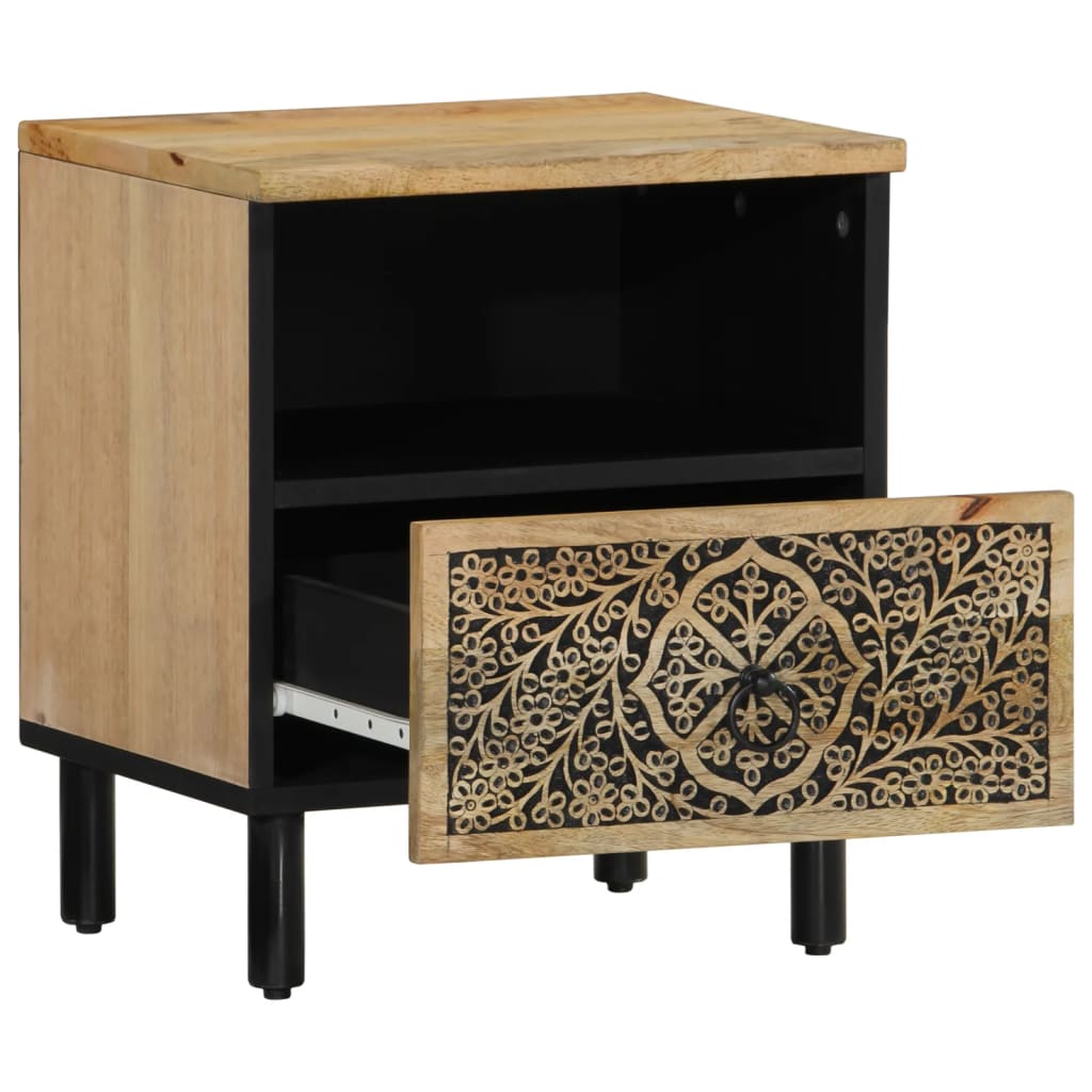 Bedside Cabinet 40x33x46 cm Solid Wood Mango
