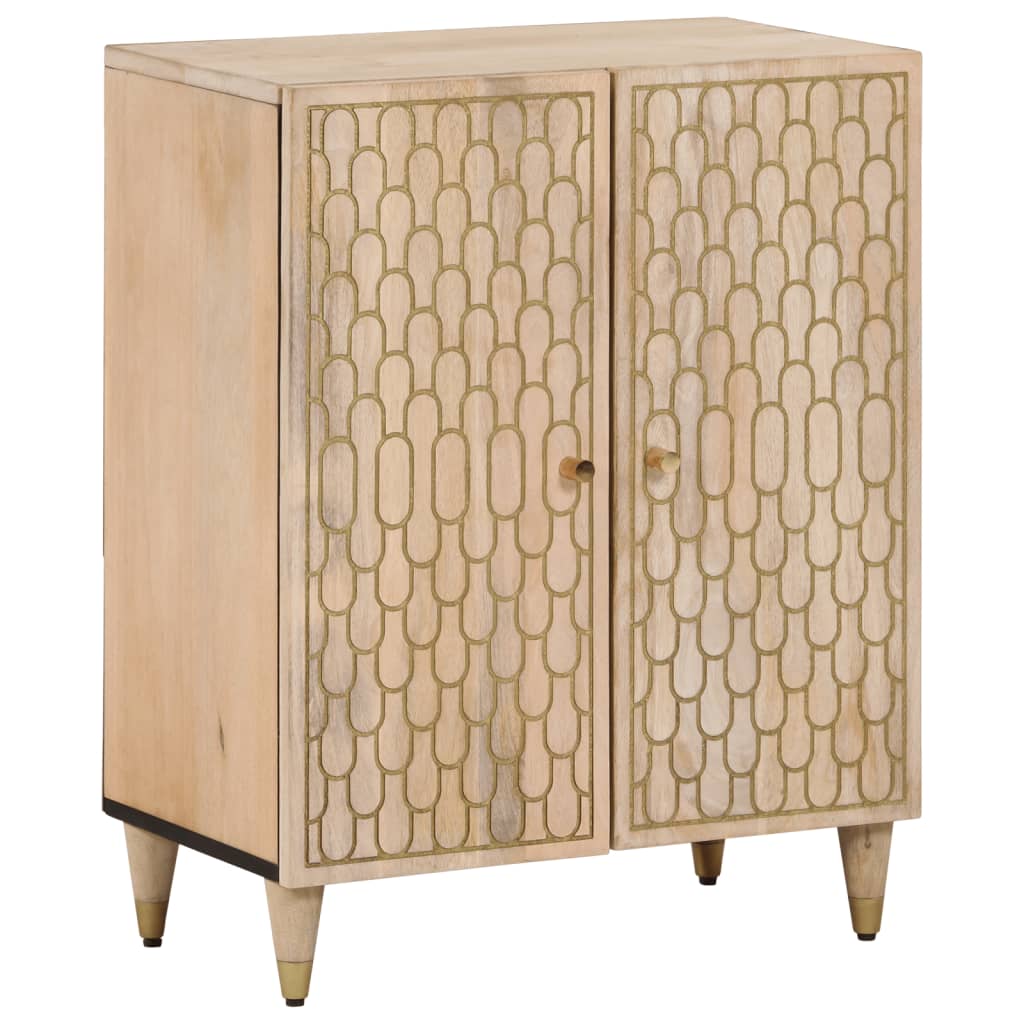 Side Cabinet 60x33x75 cm Solid Wood Mango