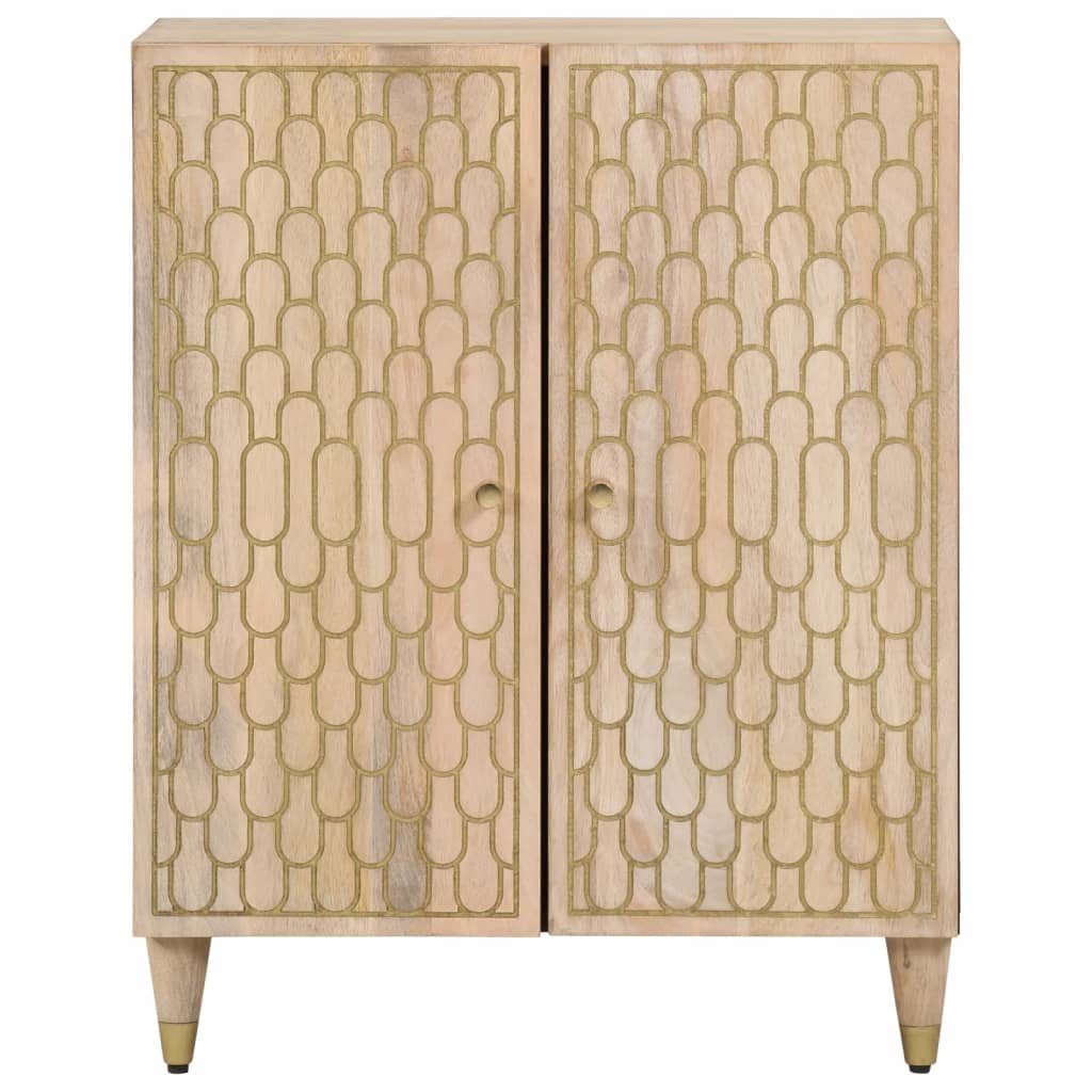 Side Cabinet 60x33x75 cm Solid Wood Mango