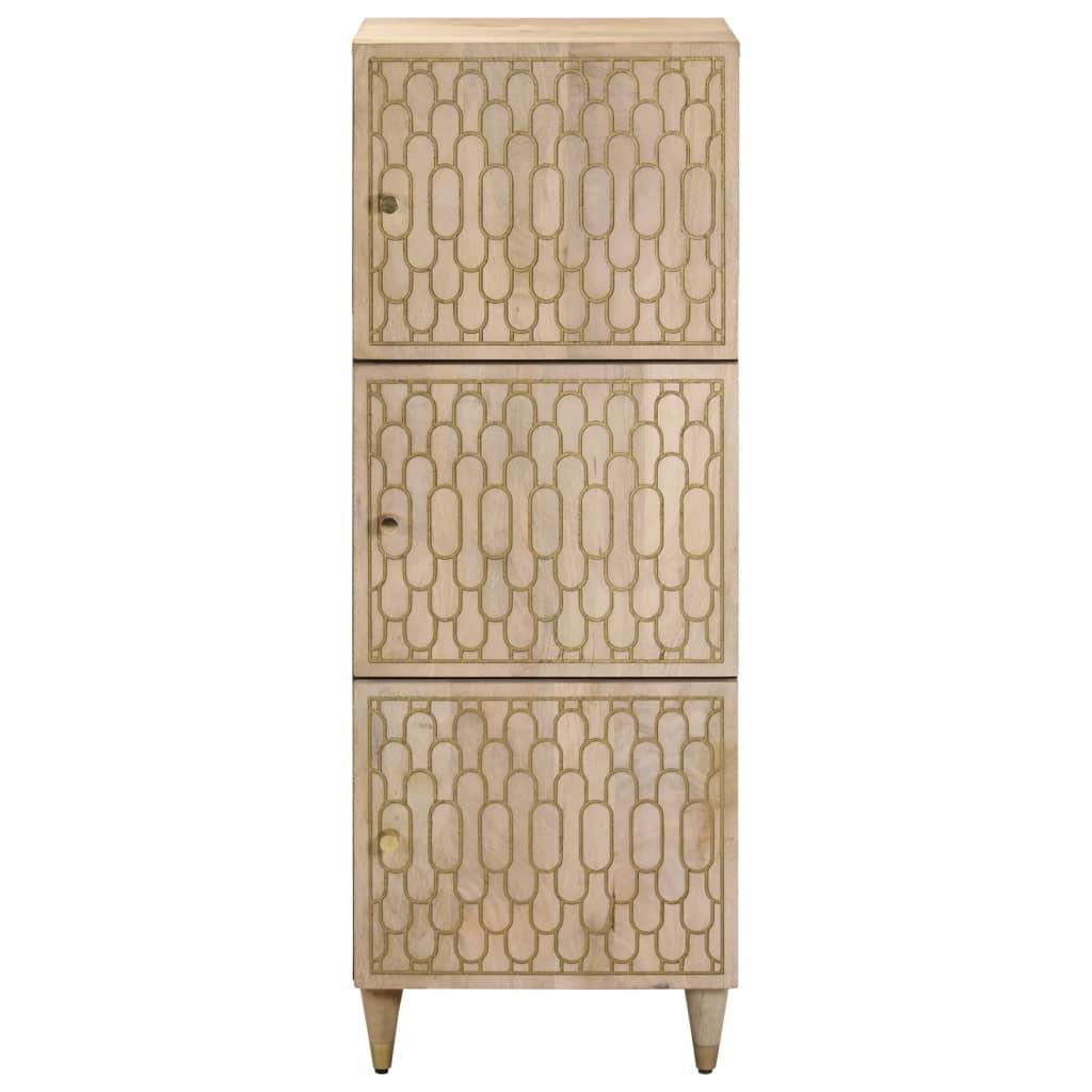 Highboard 40x33x110 cm Solid Wood Mango
