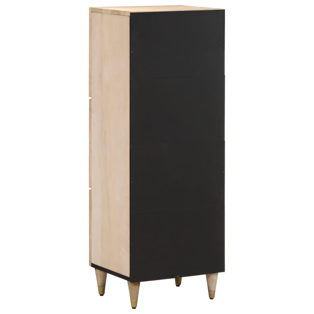 Highboard 40x33x110 cm Solid Wood Mango