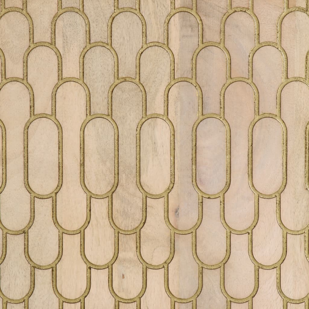 Highboard 40x33x110 cm Solid Wood Mango