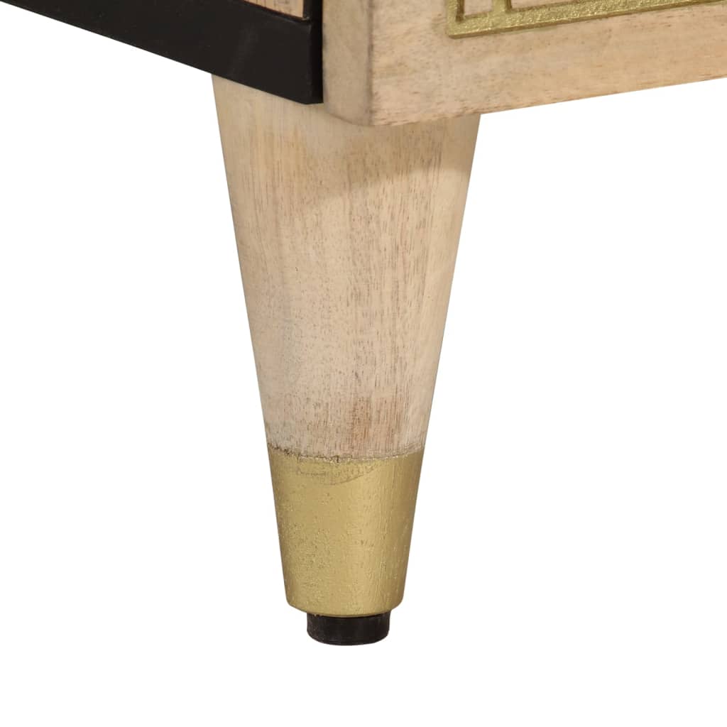 Highboard 40x33x110 cm Solid Wood Mango