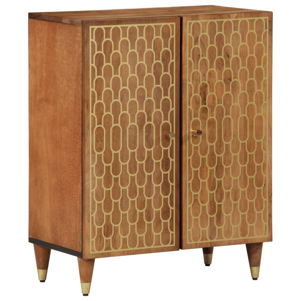 Side Cabinet 60x33x75 cm Solid Wood Mango