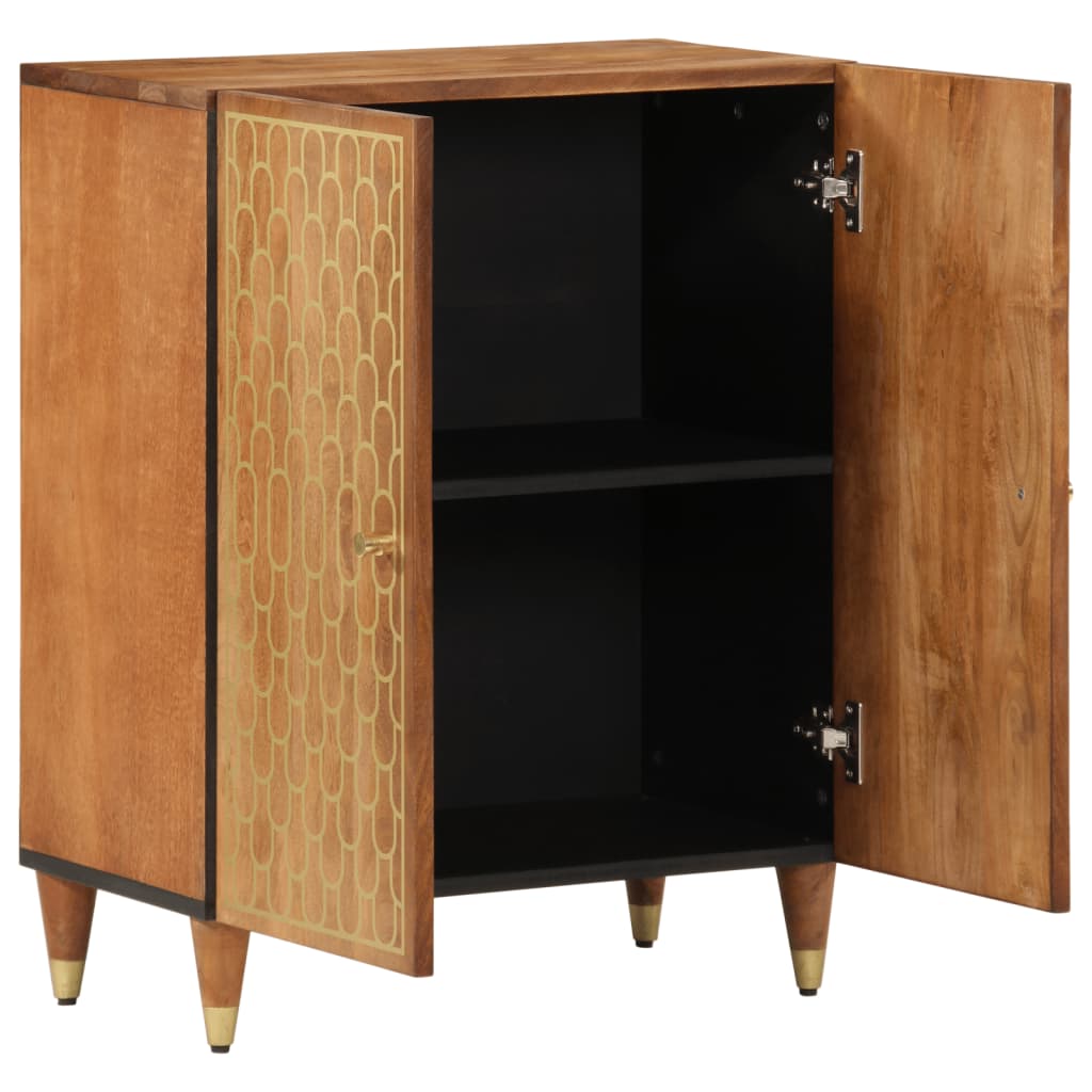 Side Cabinet 60x33x75 cm Solid Wood Mango