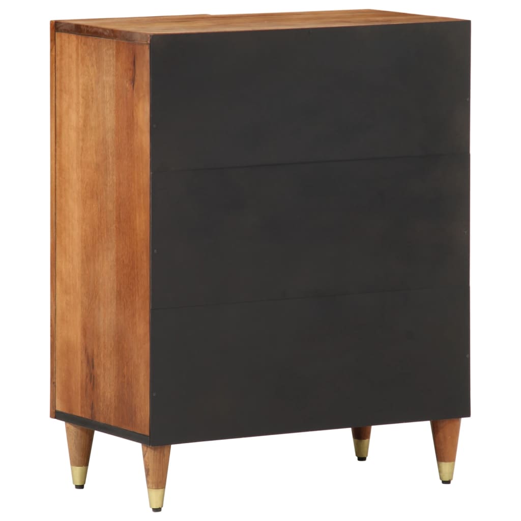 Side Cabinet 60x33x75 cm Solid Wood Mango