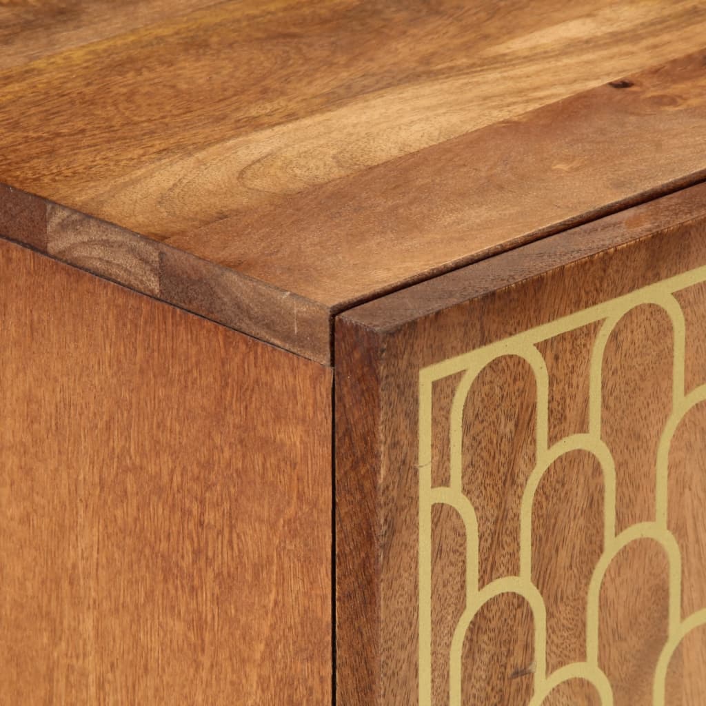 Side Cabinet 60x33x75 cm Solid Wood Mango