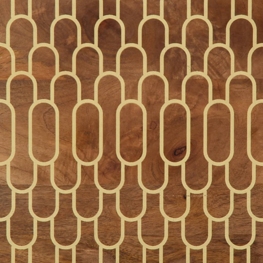 Side Cabinet 60x33x75 cm Solid Wood Mango