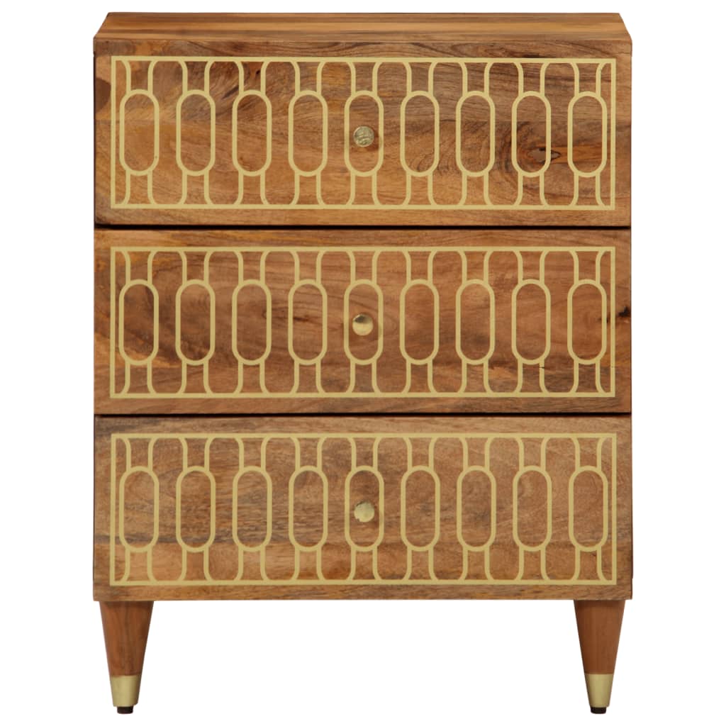 Bedside Cabinet 50x33x62 cm Solid Wood Mango