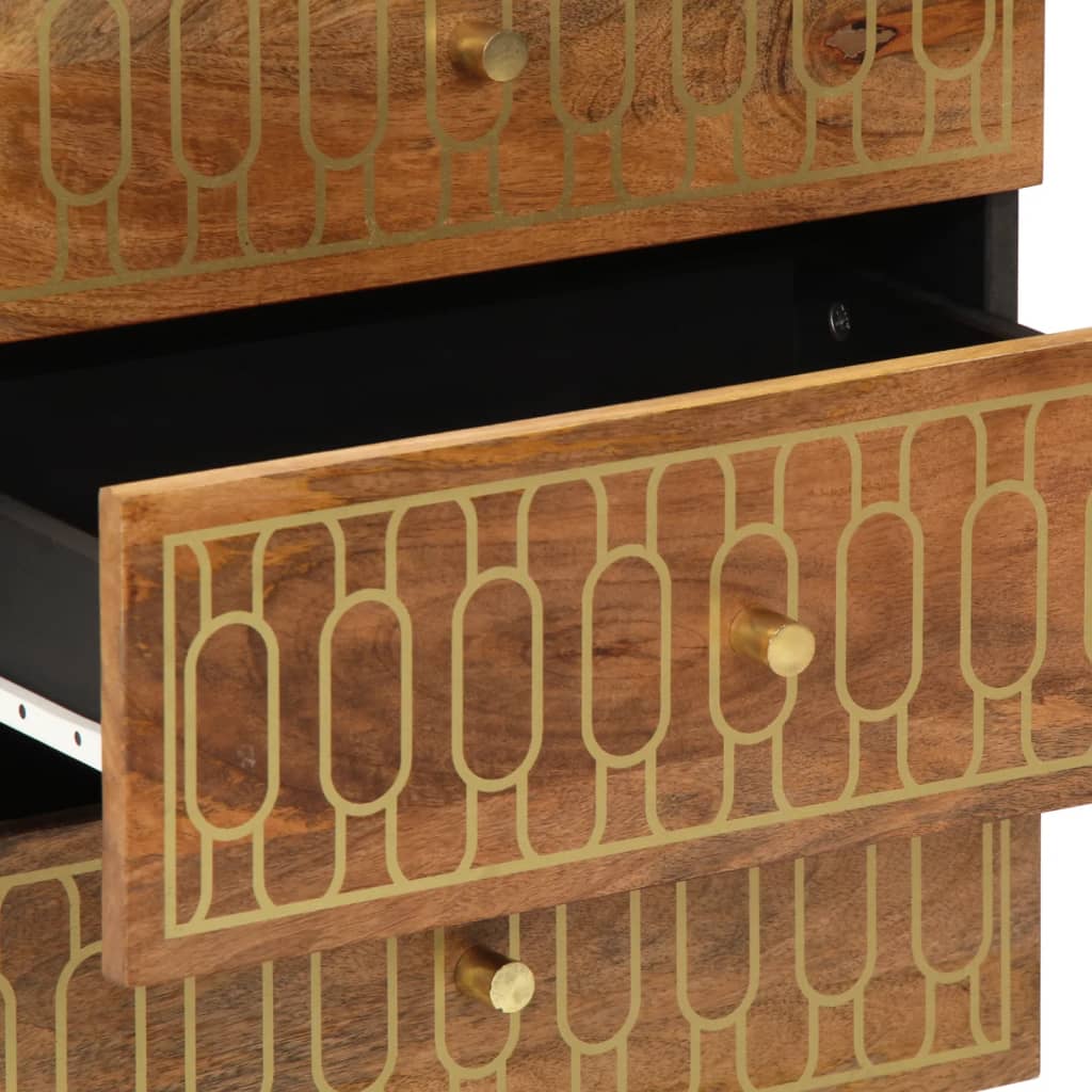 Bedside Cabinet 50x33x62 cm Solid Wood Mango