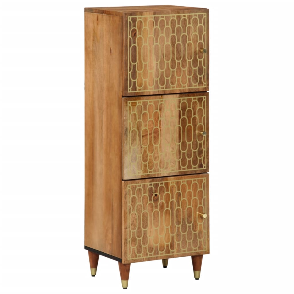 Highboard 40x33x110 cm Solid Wood Mango