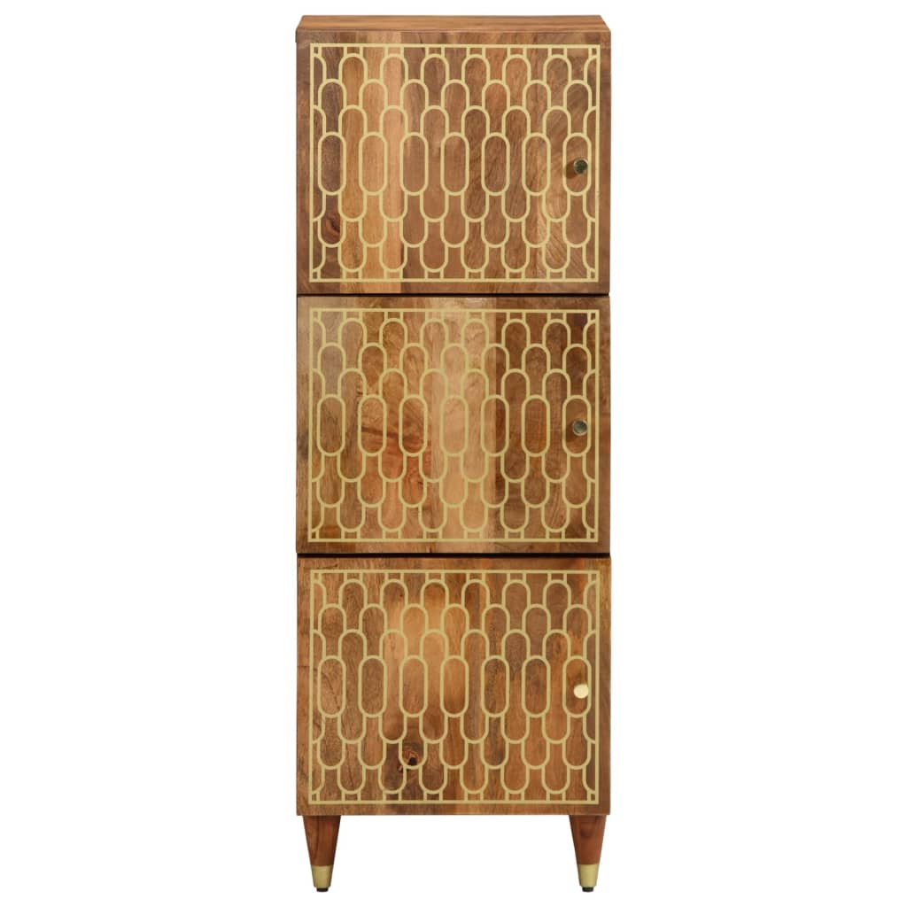 Highboard 40x33x110 cm Solid Wood Mango