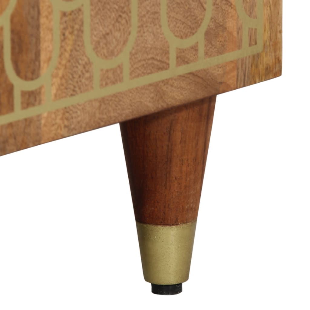 Highboard 40x33x110 cm Solid Wood Mango