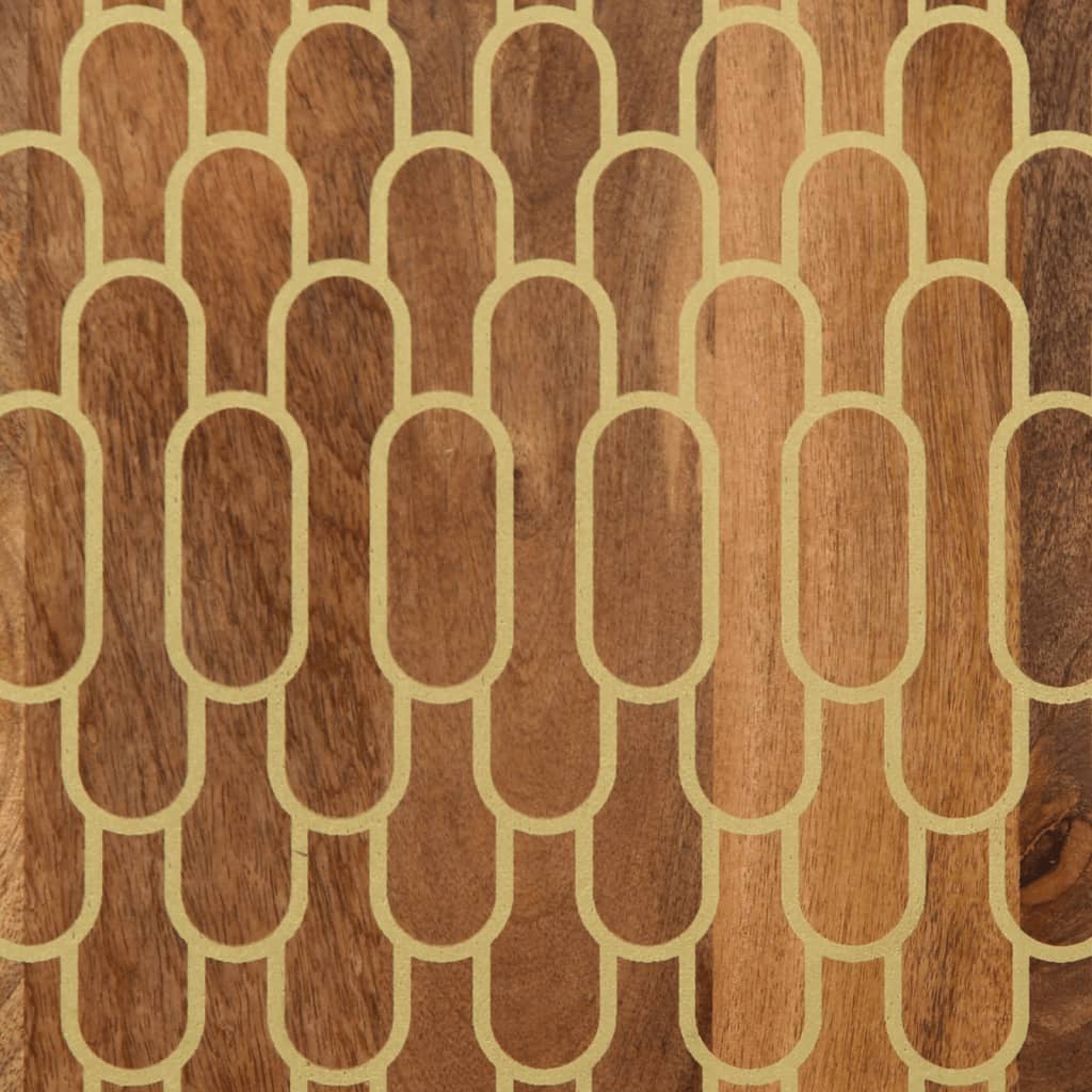 Highboard 60x33x100 cm Solid Wood Mango