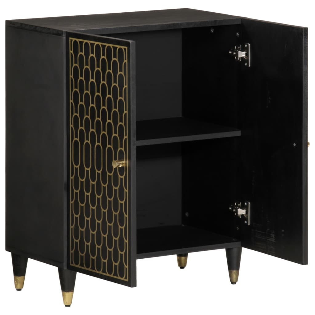 Side Cabinet 60x33x75 cm Solid Wood Mango