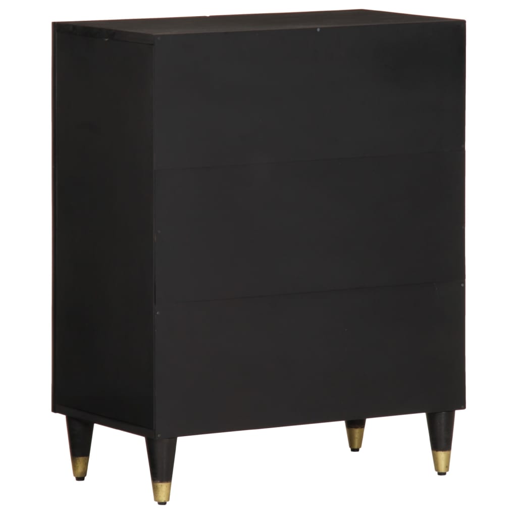 Side Cabinet 60x33x75 cm Solid Wood Mango