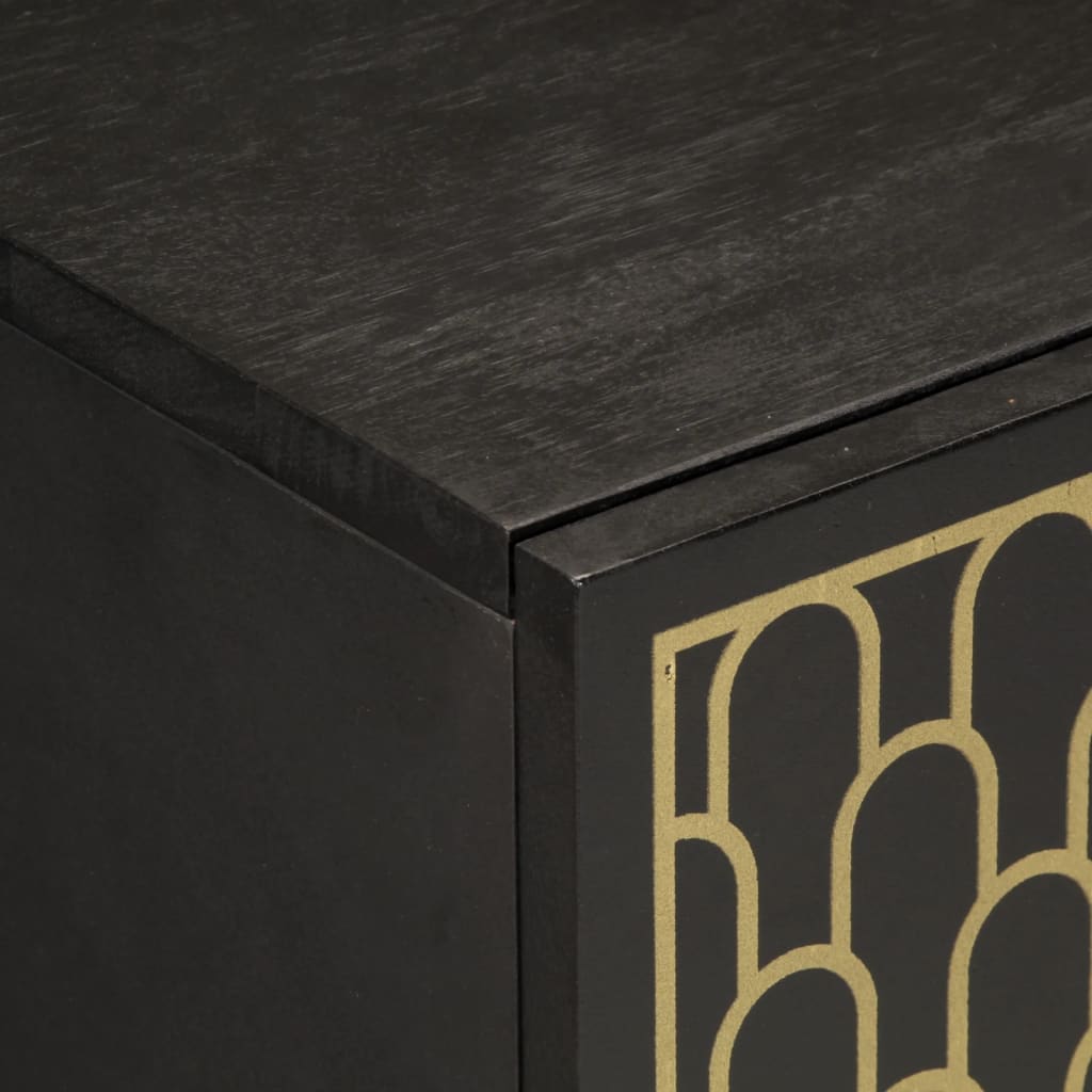 Side Cabinet 60x33x75 cm Solid Wood Mango