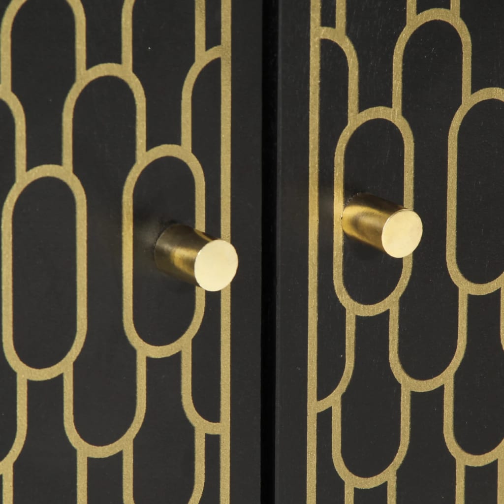 Side Cabinet 60x33x75 cm Solid Wood Mango