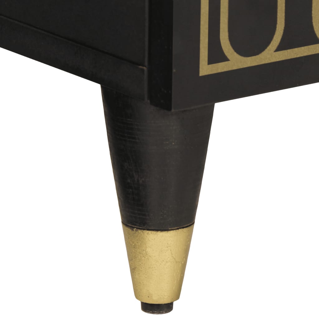 Side Cabinet 60x33x75 cm Solid Wood Mango