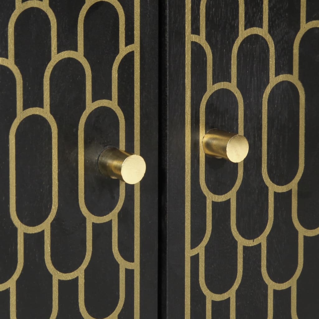 Side Cabinet 60x33x75 cm Solid Wood Mango