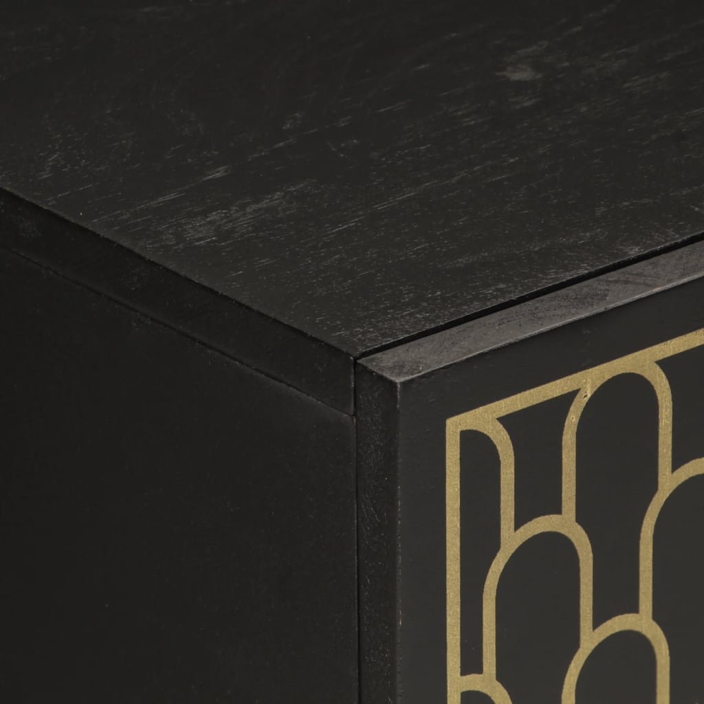 Side Cabinet 60x33x75 cm Solid Wood Mango