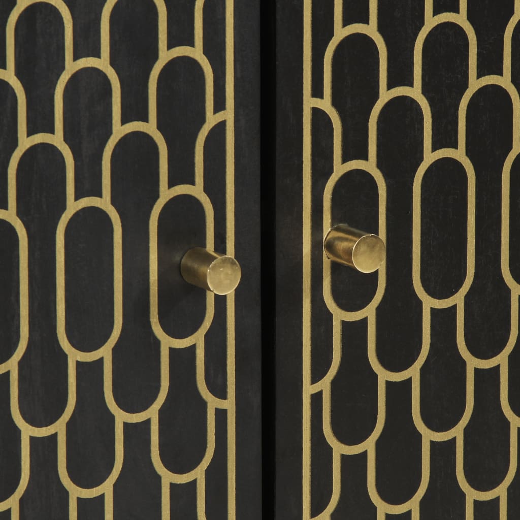 Highboard 60x33x100 cm Solid Wood Mango