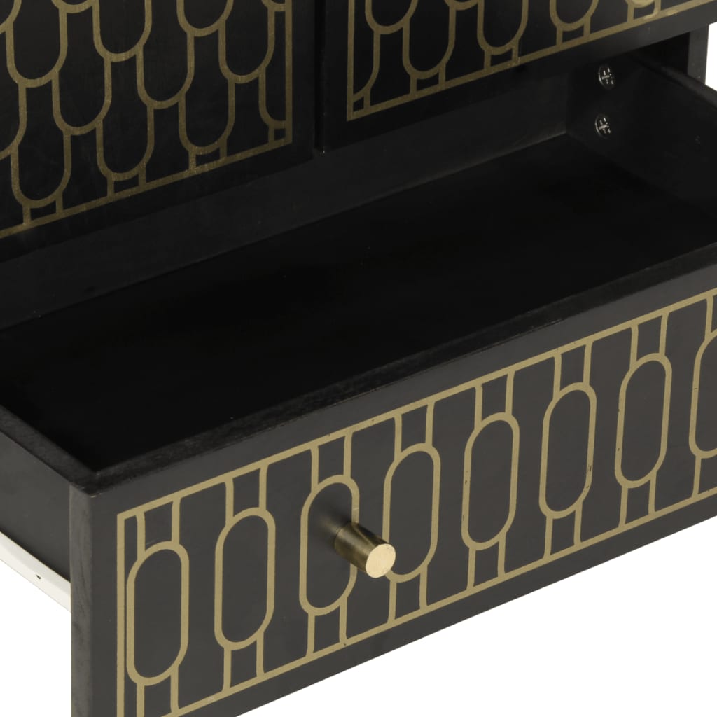 Highboard 60x33x100 cm Solid Wood Mango