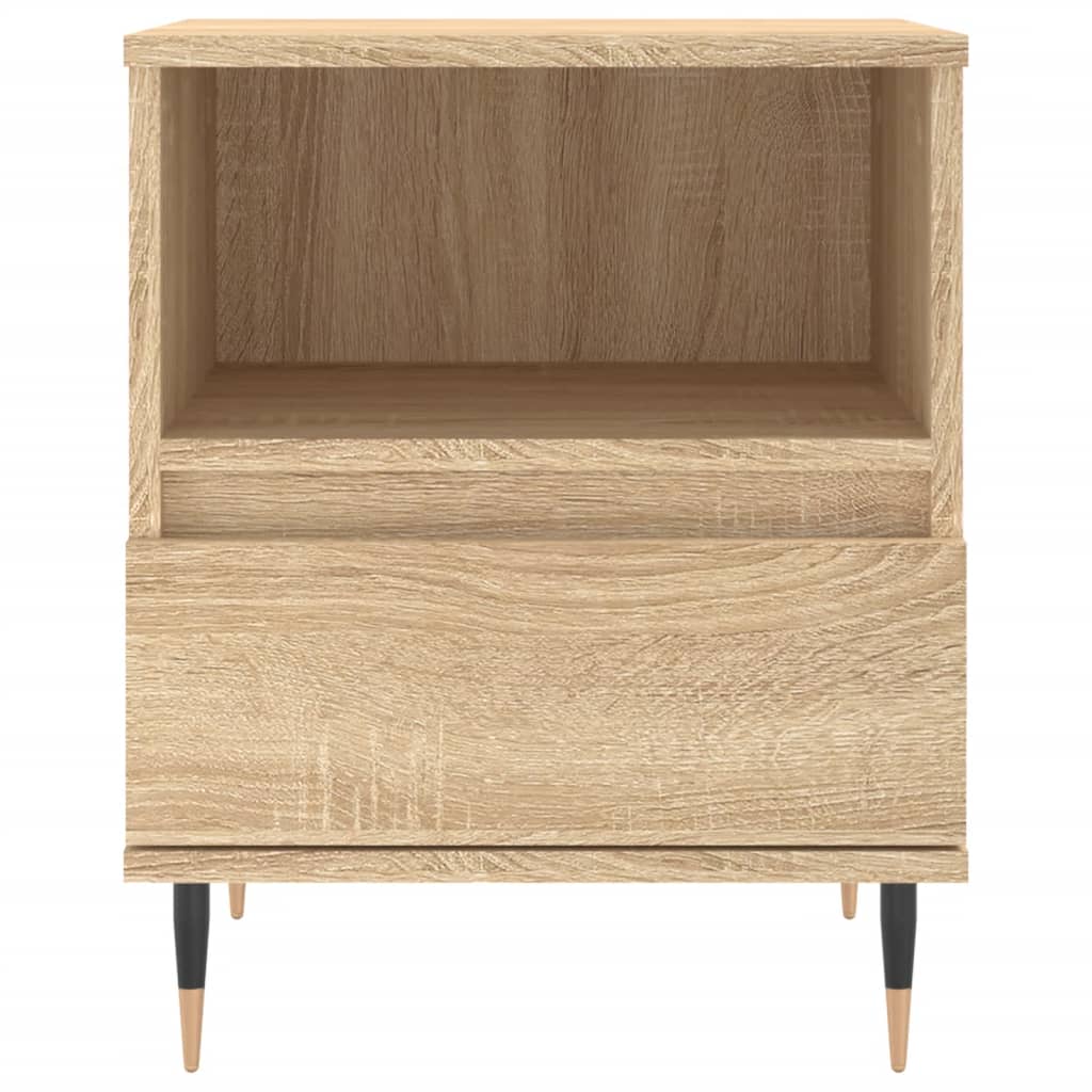 Bedside Cabinet Sonoma Oak 40x35x50 cm Engineered Wood