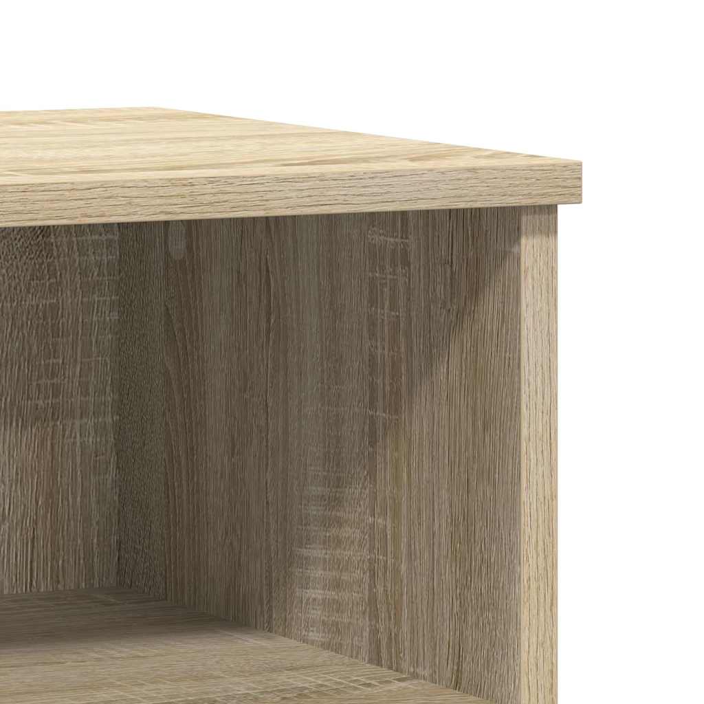 Bedside Cabinets 2 pcs Sonoma Oak 40x35x50 cm Engineered Wood
