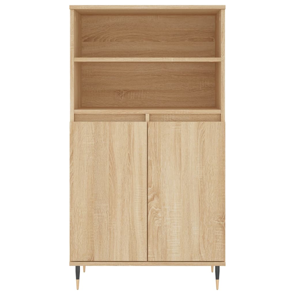 Highboard Sonoma Oak 60x36x110 cm Engineered Wood