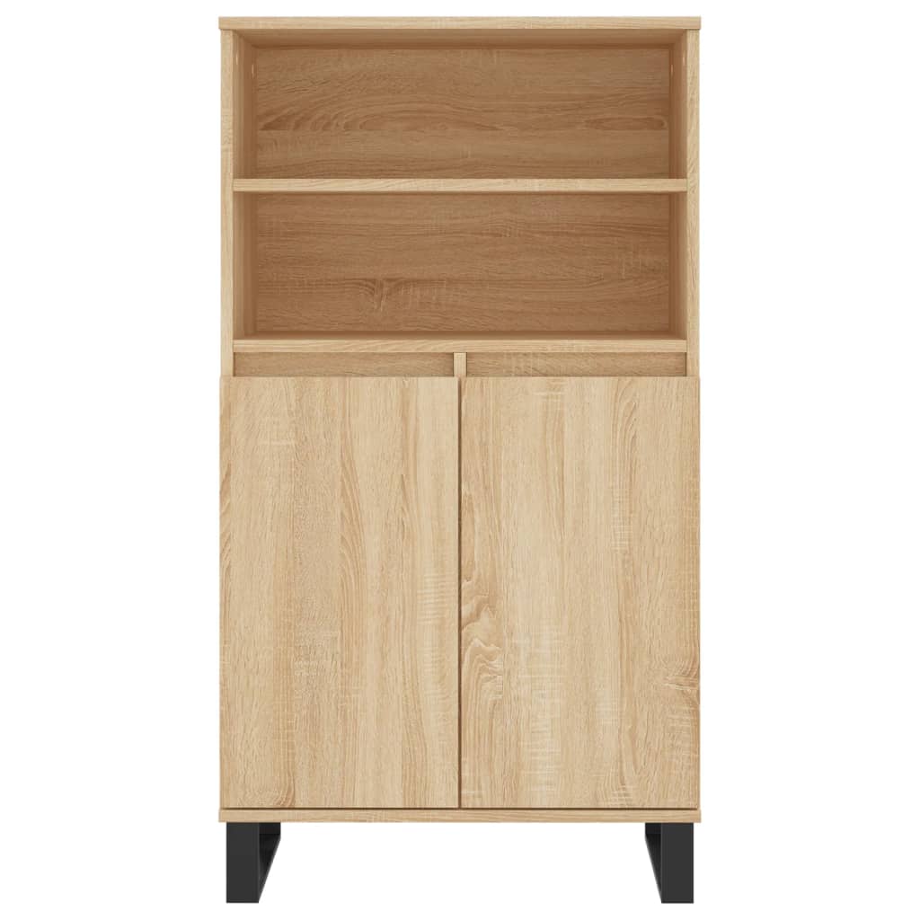 Highboard Sonoma Oak 60x36x110 cm Engineered Wood