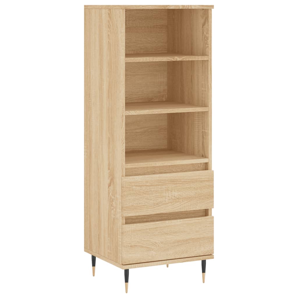 Highboard Sonoma Oak 40x36x110 cm Engineered Wood