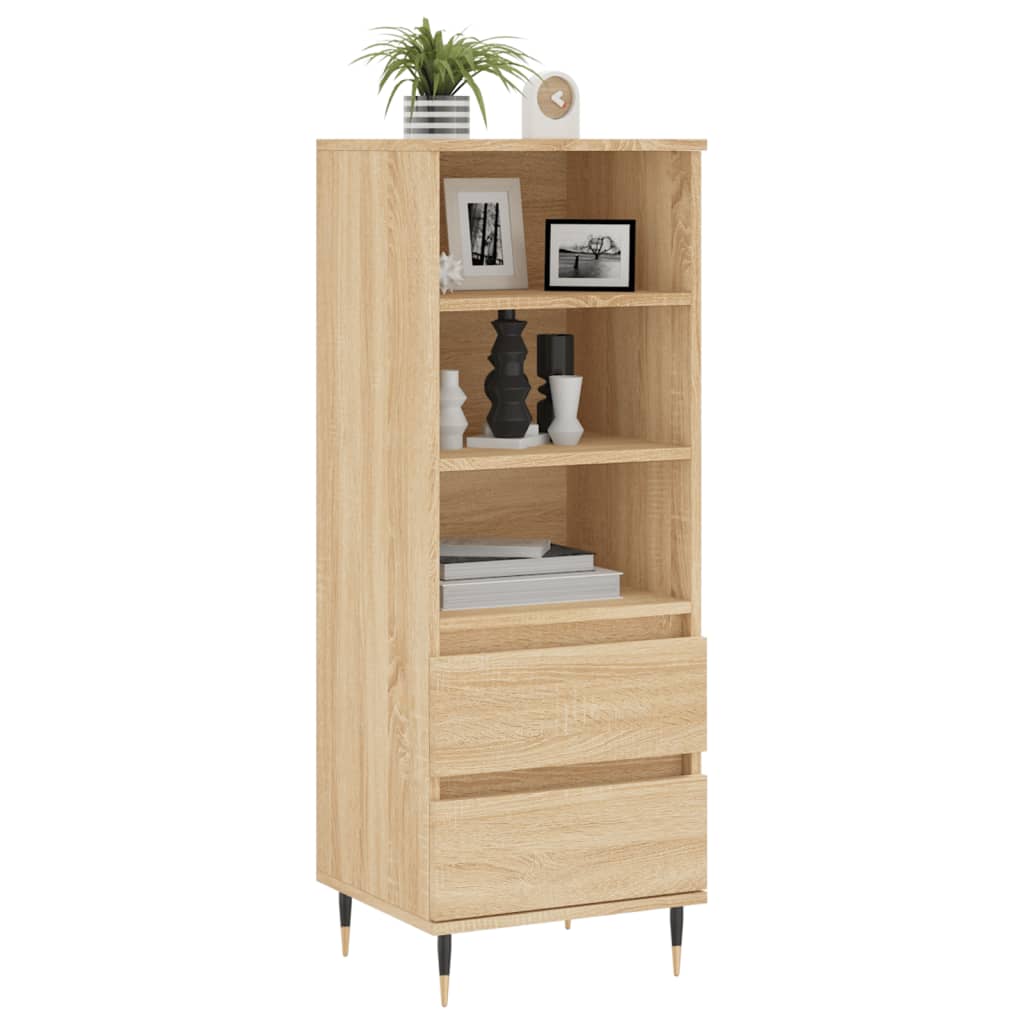 Highboard Sonoma Oak 40x36x110 cm Engineered Wood