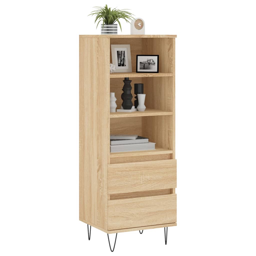 Highboard Sonoma Oak 40x36x110 cm Engineered Wood