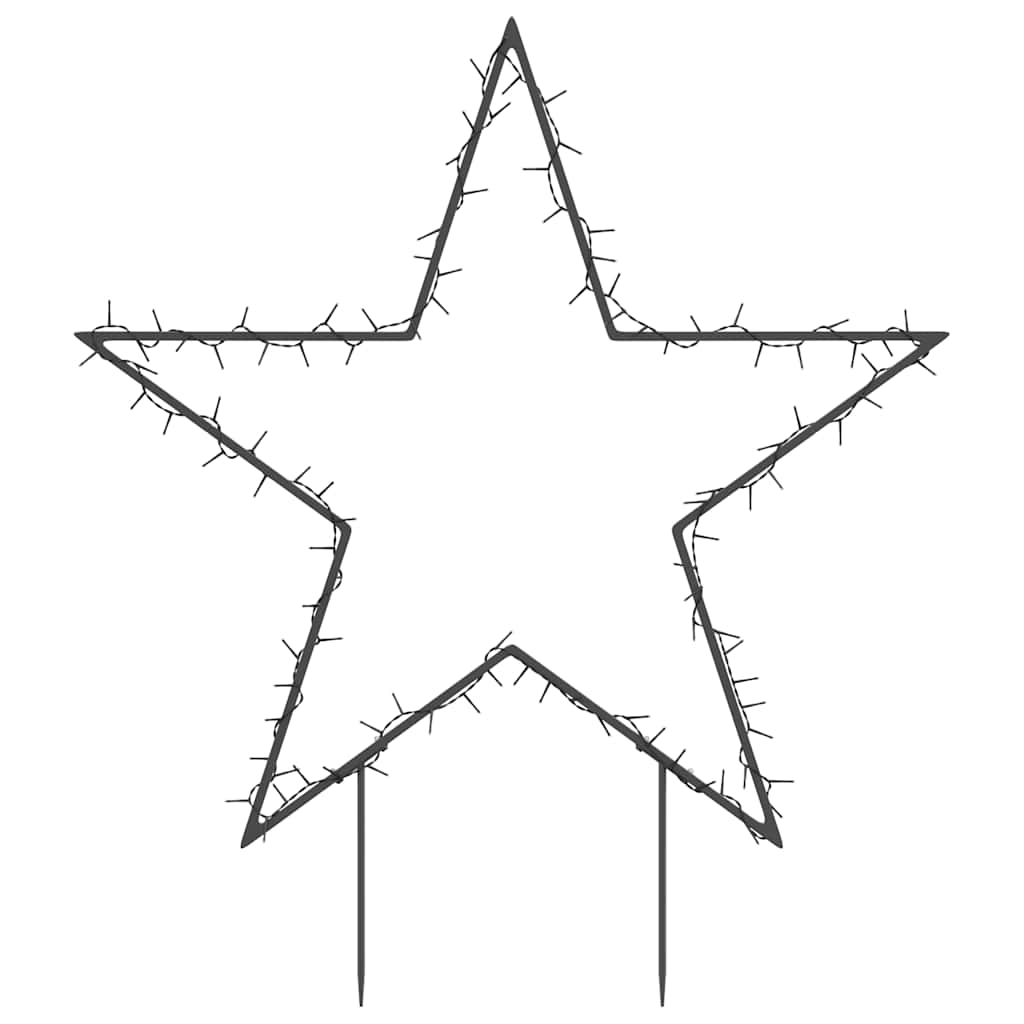 Christmas Light Decoration with Spikes Star 115 LEDs 85 cm