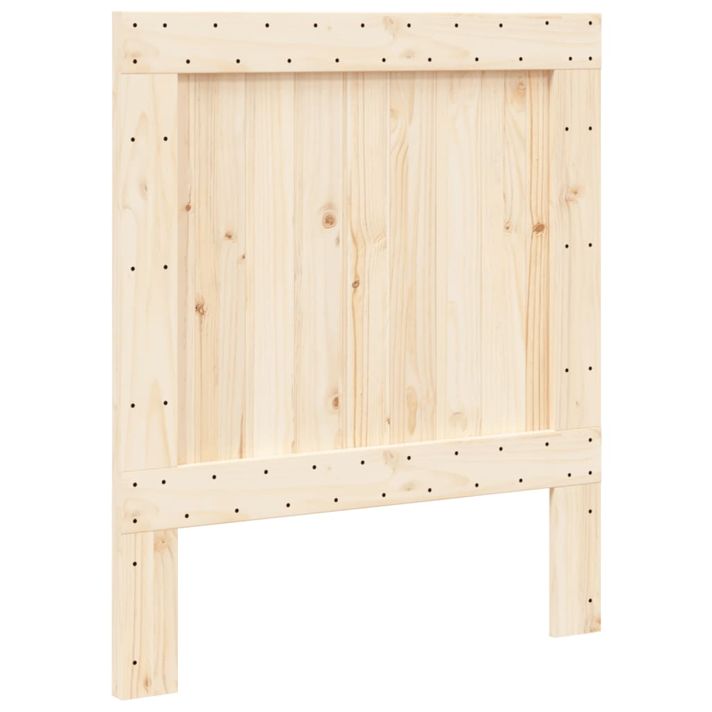Headboard 80x104 cm Solid Wood Pine