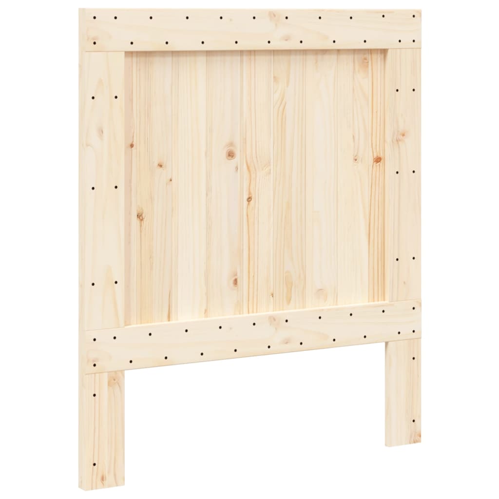 Headboard 90x104 cm Solid Wood Pine