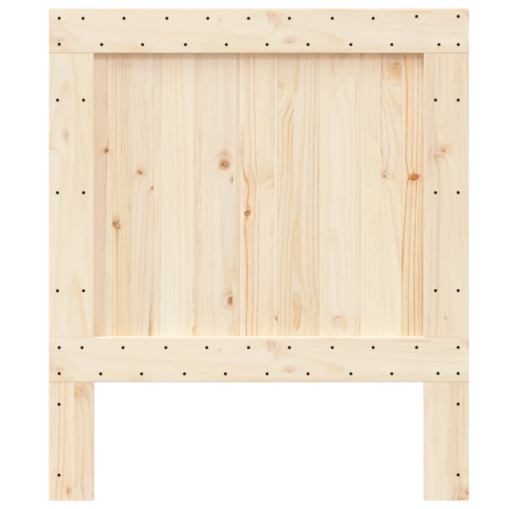 Headboard 90x104 cm Solid Wood Pine