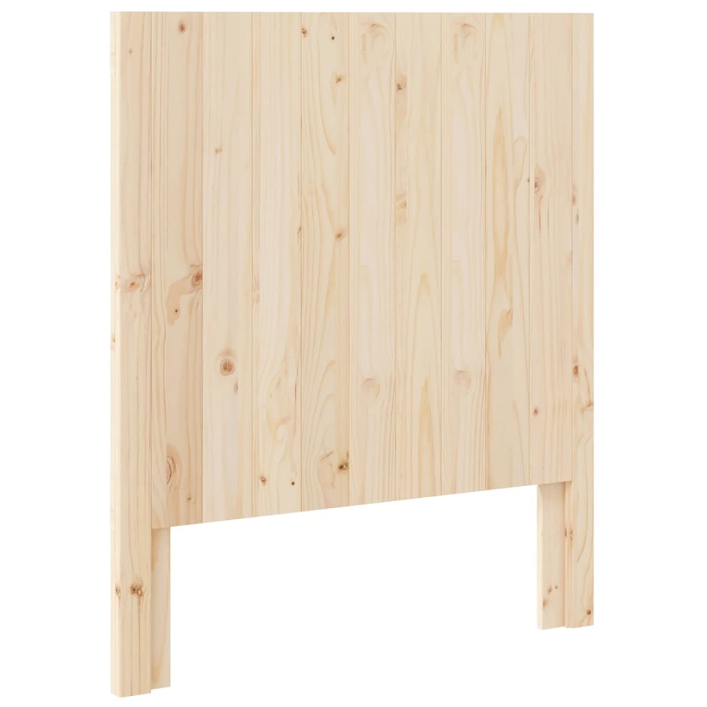 Headboard 90x104 cm Solid Wood Pine