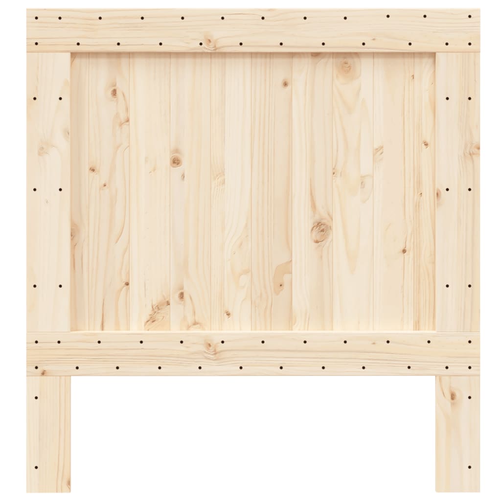 Headboard 100x104 cm Solid Wood Pine