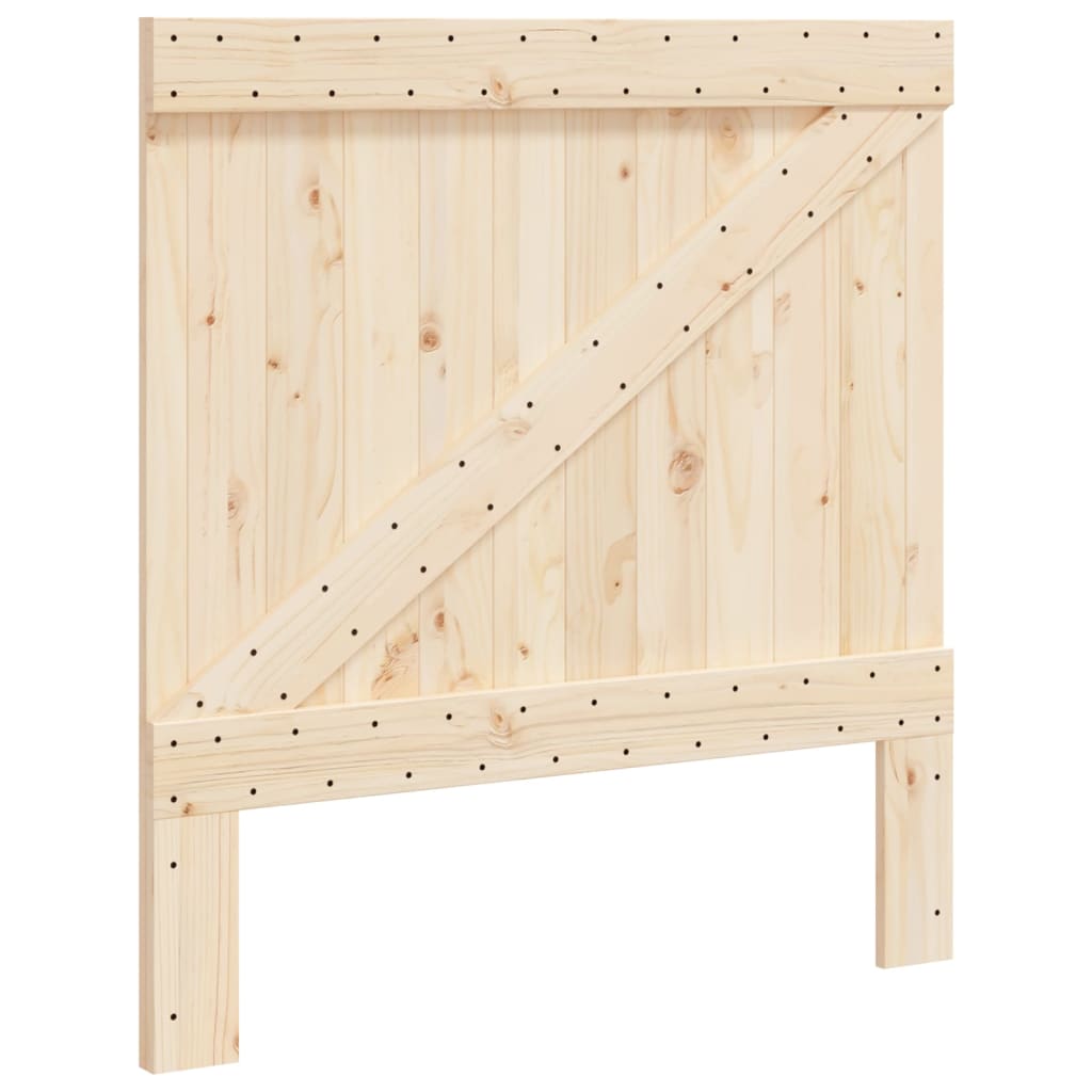 Headboard 100x104 cm Solid Wood Pine